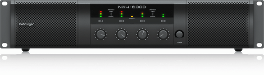 Behringer NX4-6000 Power Amplifier W/Smartsense