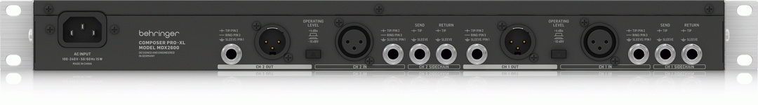 Behringer Composer PRO-XL MDX2600 V2 Compressor