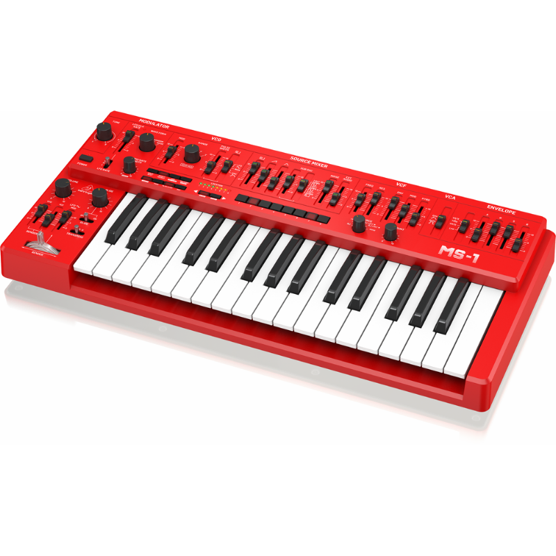 Behringer MS-101 Analog Synthesizer with 32 Keys, 3340 VCO, VCF, ADSR, 32-Step Sequencer and Arpeggiator — view 4