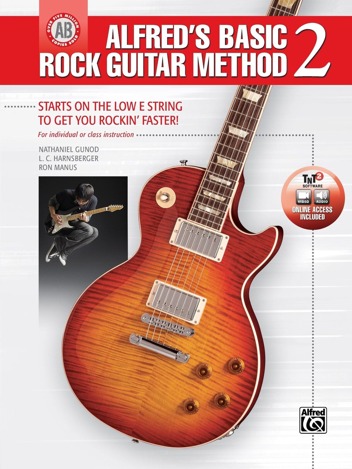 Alfred's Basic Rock Guitar Method Book 2 with Online Audio