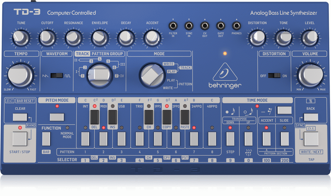 Behringer TD3 Bu Analog Bass Line Synth