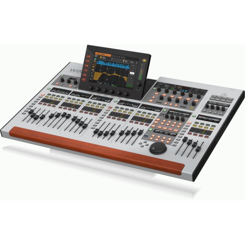 Behringer Wing 48-Channel Digital Mixing Console with 28-Bus, 24-Fader Control Surface and 10-Inch Touch Screen — view 4