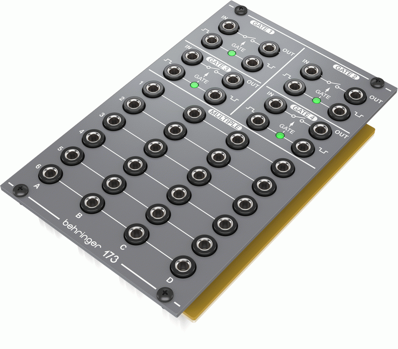 Behringer 173 Quad Gate Module — view 2