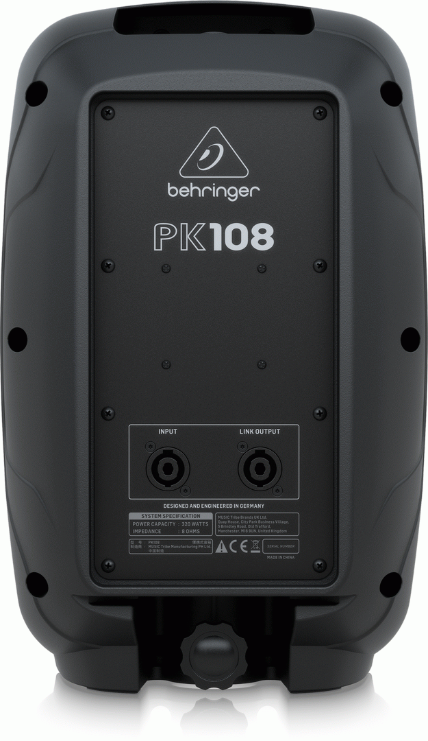 Behringer PK108 Passive PA Speaker 8inch 350w — view 2