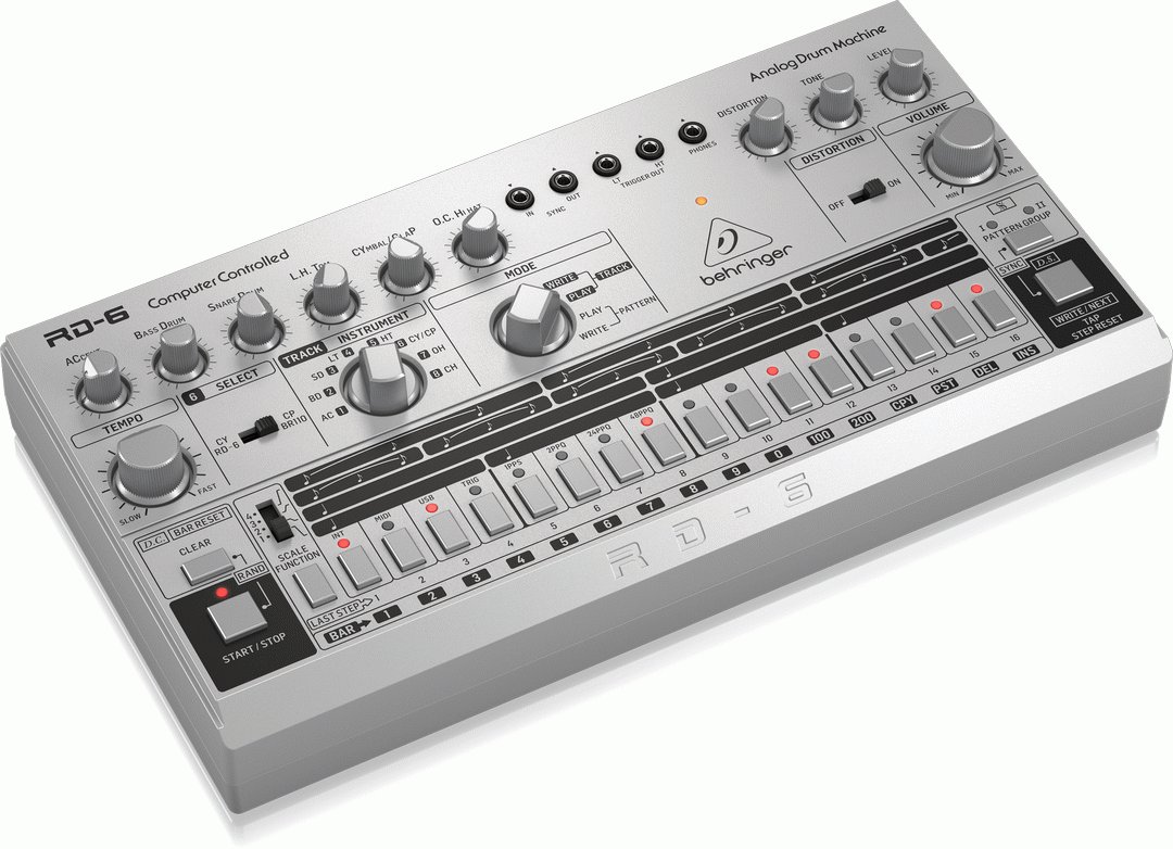 Behringer RD6 SR Analog Drum Machine