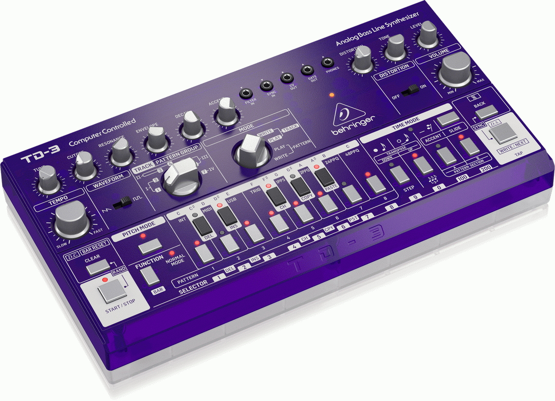Behringer TD3-GP Analog Bass Line Synthesizer