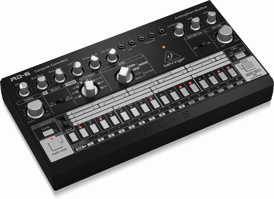 Behringer RD6-BK Analog Drum Machine