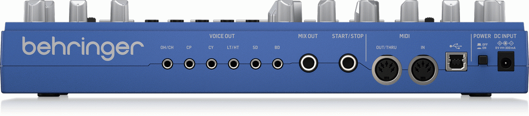 Behringer RD6-BU Analog Drum Machine — view 2