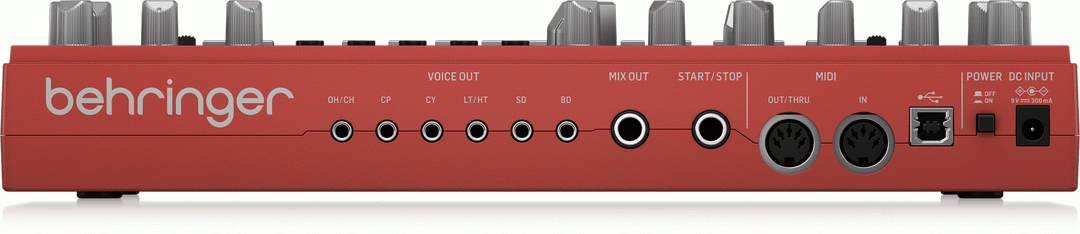 Behringer RD6-RD Analog Drum Machine — view 2