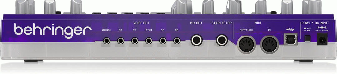 Behringer RD6-GP Analog Drum Machine — view 2