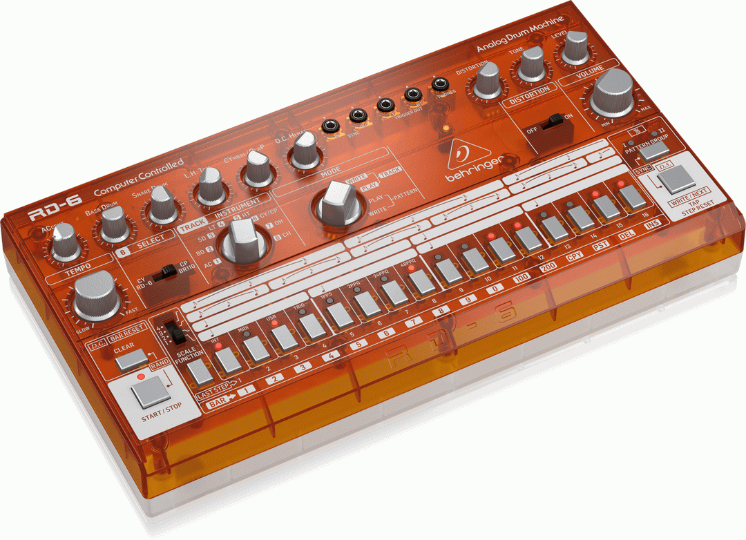 Behringer RD6 TG Analog Drum Machine