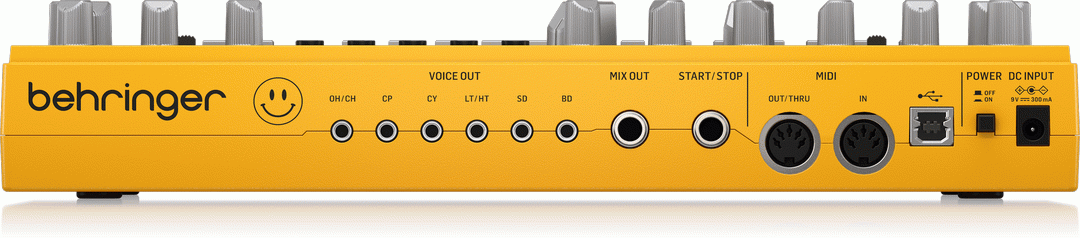Behringer RD6-AM Analog Drum Machine — view 2