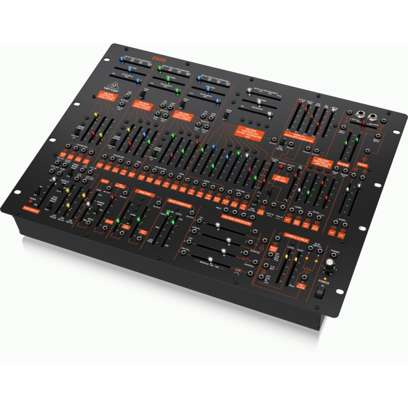 Behringer 2600 Semi-Modular Analog Synthesizer 8U Rack-Mount, 3 VCOs, Multi-Mode VCF — view 2