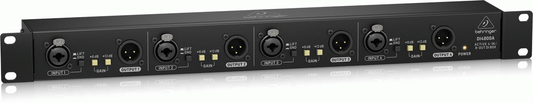 Behringer DI4800A 4-Channel Active DI Booster Line Isolator