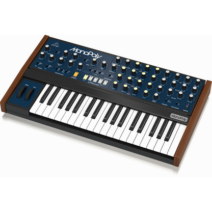 Behringer Monopoly Analog Polyphonic Synthesizer 37 Keys 4 VCOs VCF 2 LFOs Envelopes Sync Modulation Arpeggiator — view 4