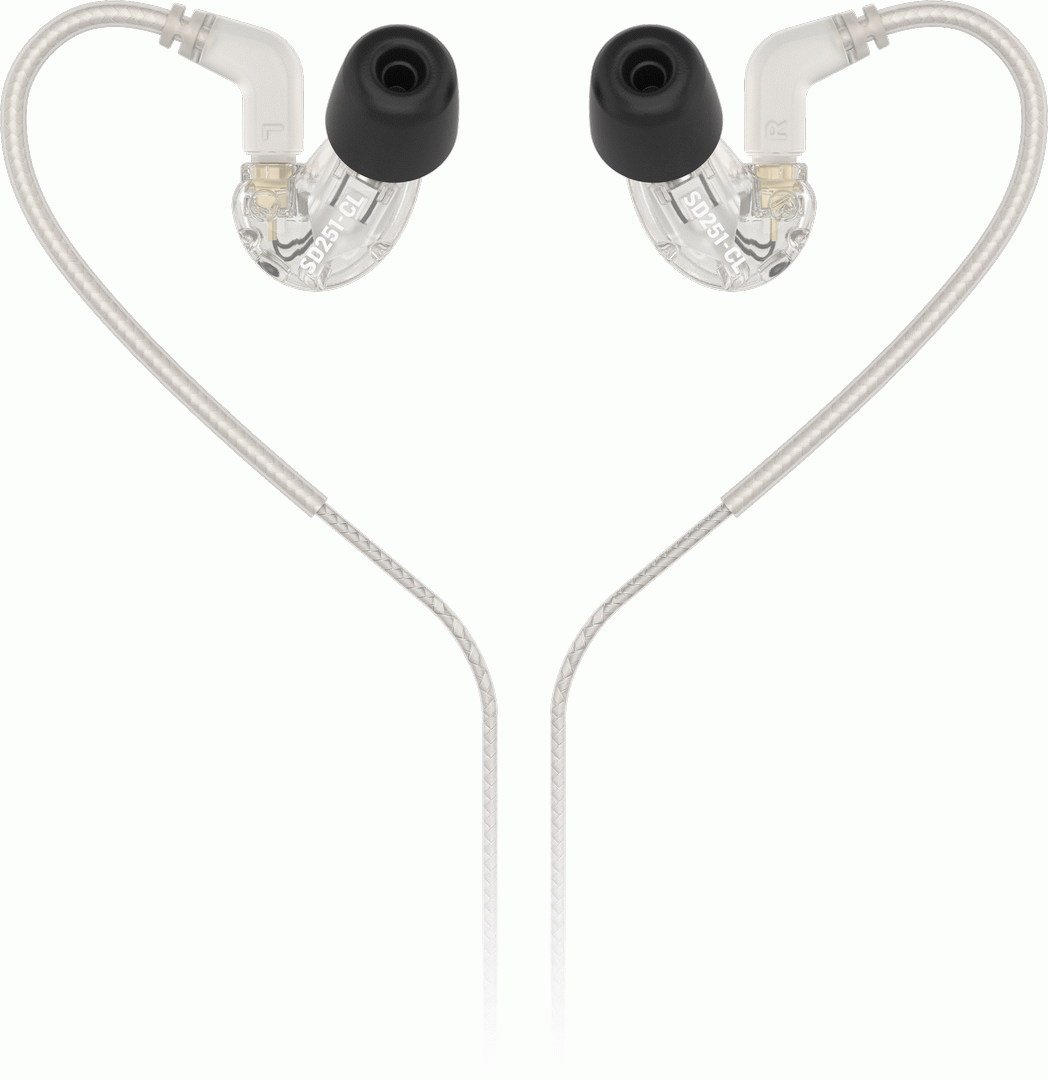 Behringer SD251-CL Clear Studio Monitoring Earphones In-Ear Monitors — view 2