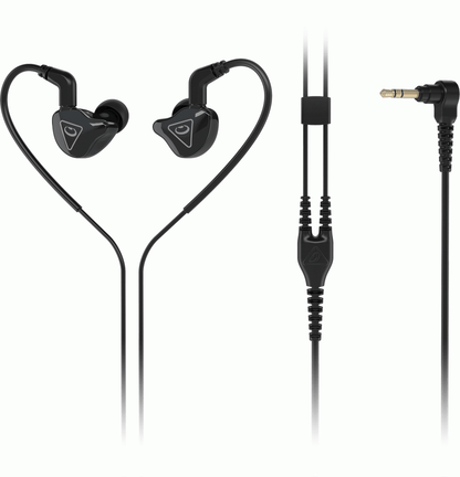 Behringer MO240 Studio Monitoring Earphones In-Ear Monitors w/ Dual Hybrid Drivers — view 3