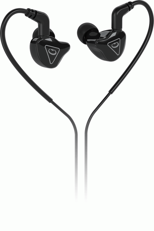 Behringer MO240 Studio Monitoring Earphones In-Ear Monitors w/ Dual Hybrid Drivers