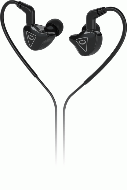Behringer MO240 Studio Monitoring Earphones In-Ear Monitors w/ Dual Hybrid Drivers — view 2