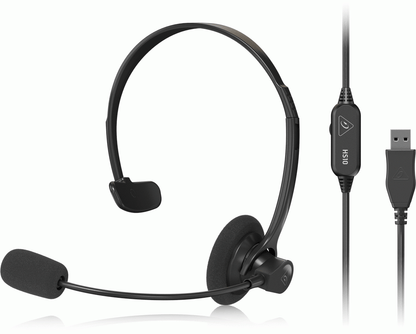 Behringer HS10 USB Mono Headset w/ Swivel Microphone — view 3