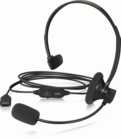 Behringer HS10 USB Mono Headset w/ Swivel Microphone — view 2