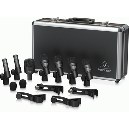 Behringer BC1200 7-Piece Drum Microphone Set with Case