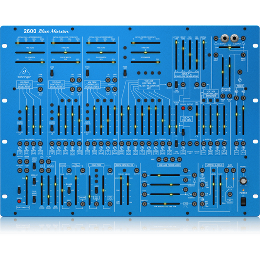 Behringer 2600 Blue Marvin Semi-Modular Analog Synthesizer 8U Rack-Mount