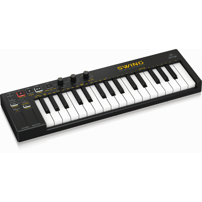 Behringer Swing 32-Key USB MIDI Controller Keyboard with Sequencing, Chord and Arpeggiator Modes — view 3