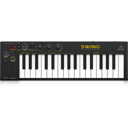 Behringer Swing 32-Key USB MIDI Controller Keyboard with Sequencing, Chord and Arpeggiator Modes