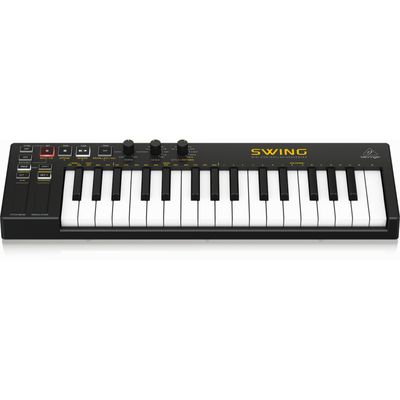 Behringer Swing 32-Key USB MIDI Controller Keyboard with Sequencing, Chord and Arpeggiator Modes — view 2