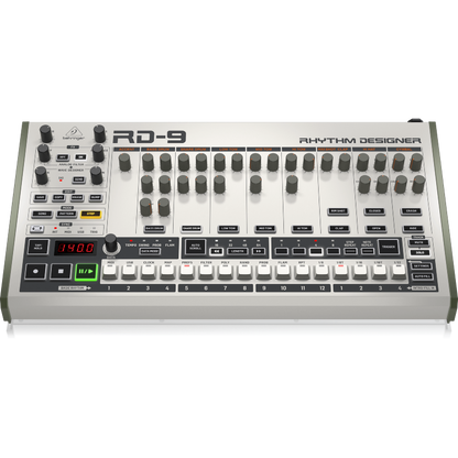 Behringer RD9 Analog Drum Machine with 10 Drum Sounds, 64-Step Sequencer, Wave Designer, Dual-Mode Filter — view 2