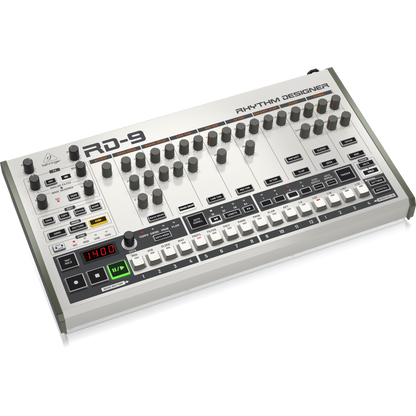Behringer RD9 Analog Drum Machine with 10 Drum Sounds, 64-Step Sequencer, Wave Designer, Dual-Mode Filter — view 3