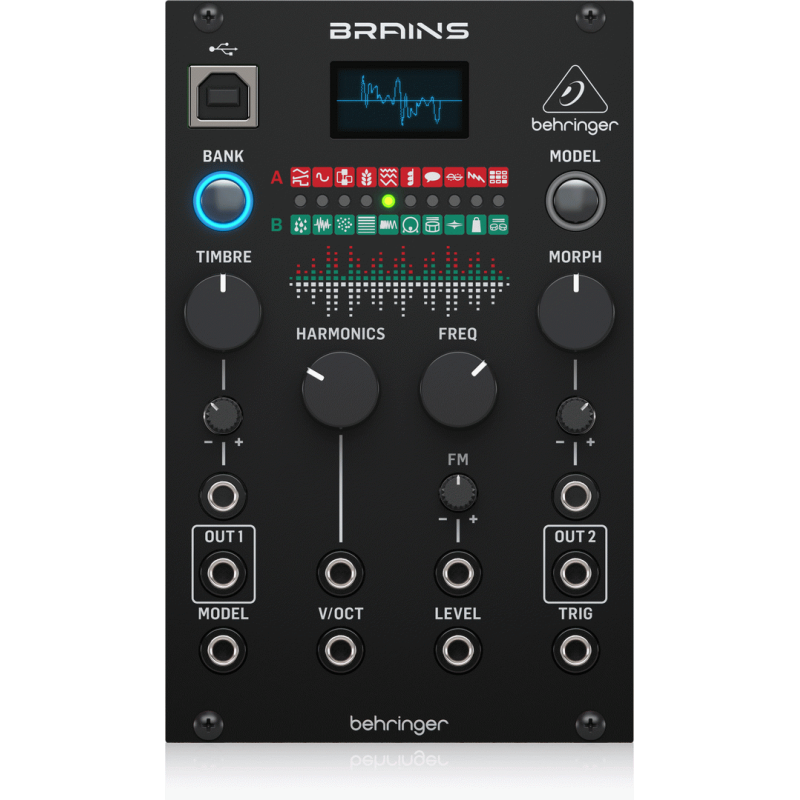 Behringer Brains Digital Oscillator Module for Percussion, Leads, Basses, Drones, and Soundscapes
