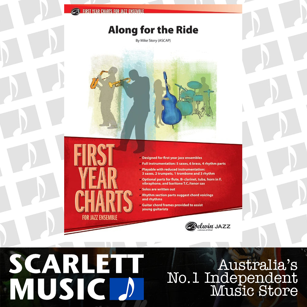 Along for the Ride Jazz Ensemble Sheet Music Gr 1 — view 2