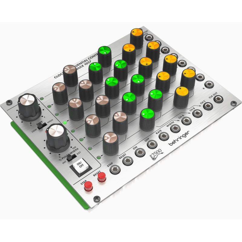 Behringer 1027 Clocked Sequential Control Module 8-Step 3 Channel Sequencer — view 2