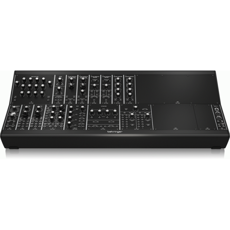 Behringer System 15 Modular Synth with 16 Vintage Sound Modules in EURORACK GO Case — view 2