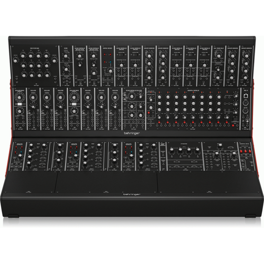 Behringer System 55 Modular Synthesizer with 38 Vintage Sounding Modules in EURORACK GO Cases