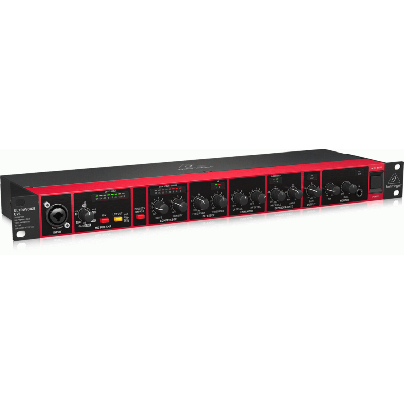 Behringer UV1 Mic Preamp Voice Processor Interface — view 2