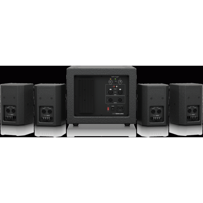 Behringer SAT 1004 PA Bundle with 8" Subwoofer and 4 Passive Speakers — view 4