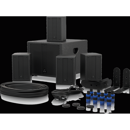 Behringer SAT 1004 PA Bundle with 8" Subwoofer and 4 Passive Speakers — view 3