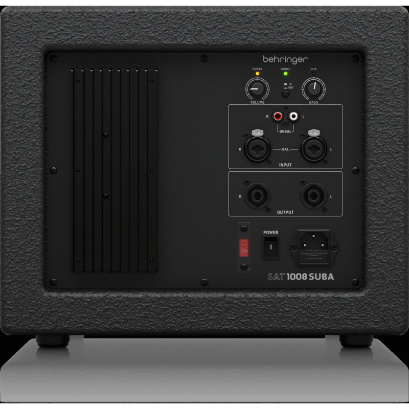 Behringer SAT 1008 Suba Active 8" 600-Watt PA Subwoofer with Built-In Stereo Crossover — view 3