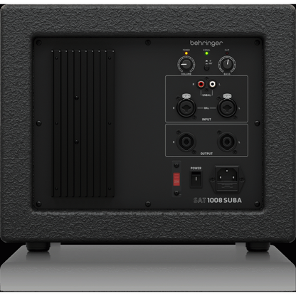 Behringer SAT 1008 Suba Active 8" 600-Watt PA Subwoofer with Built-In Stereo Crossover — view 3