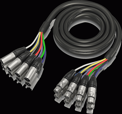 Behringer Gmx300 3 Metre 8-Way Multicore Cable — view 2