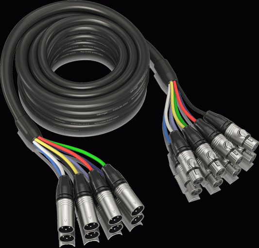 Behringer Gmx500 5 Metre 8-Way Multicore Cable