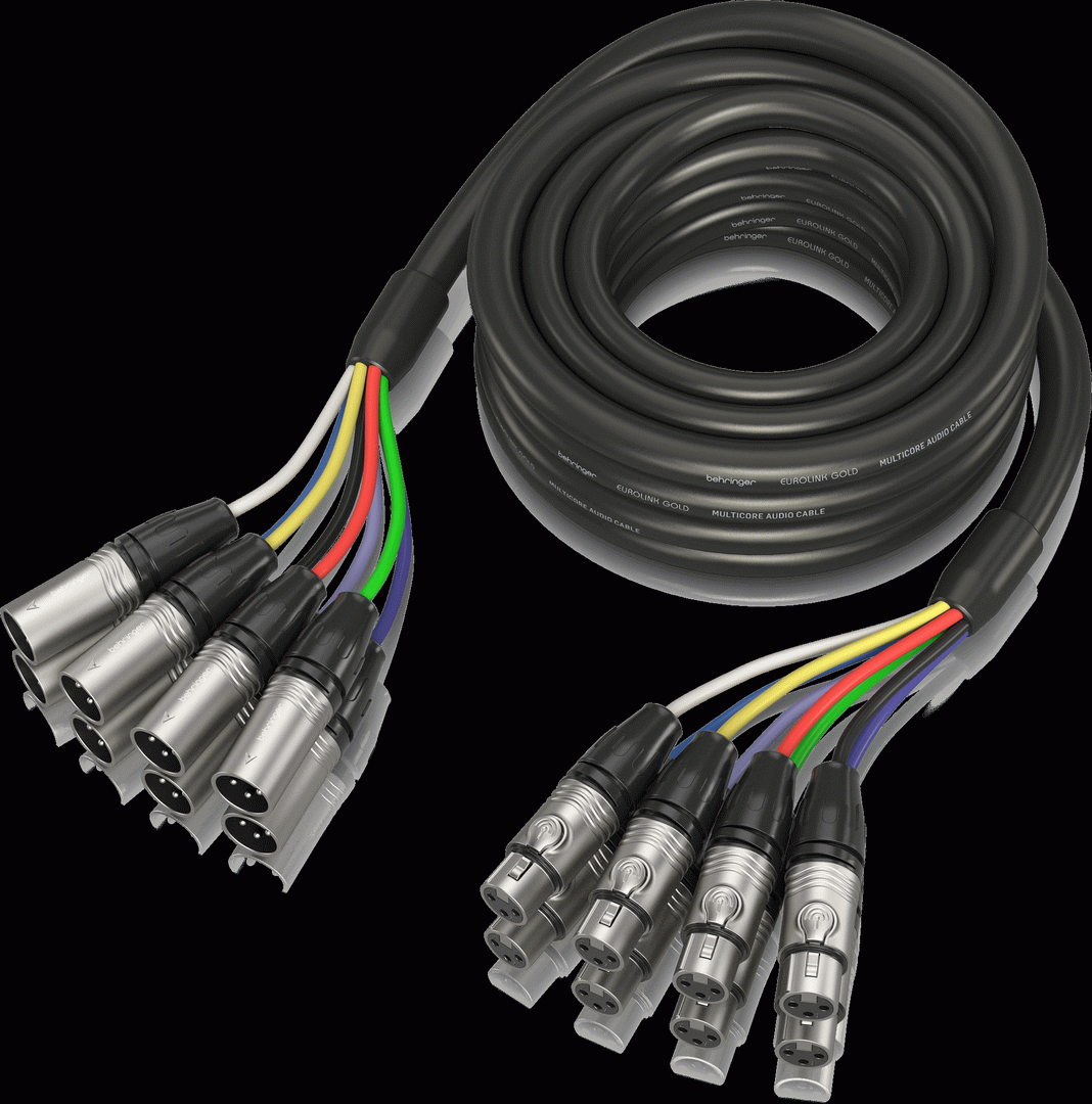 Behringer Gmx500 5 Metre 8-Way Multicore Cable — view 2