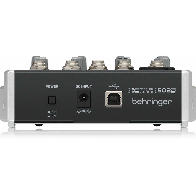 Behringer Xenyx 502S 5-Input Mixer with USB Streaming Interface — view 3