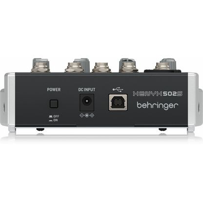 Behringer Xenyx 502S 5-Input Mixer with USB Streaming Interface — view 3