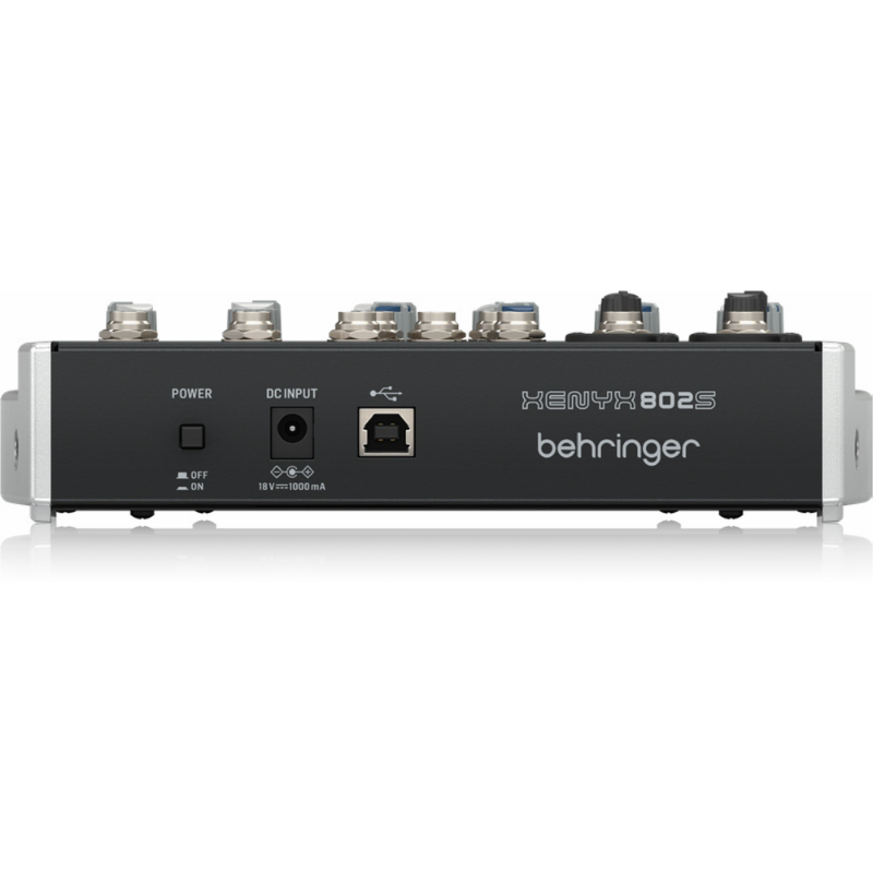 Behringer Xenyx 802S 8-Channel Mixer with USB Streaming Interface — view 4