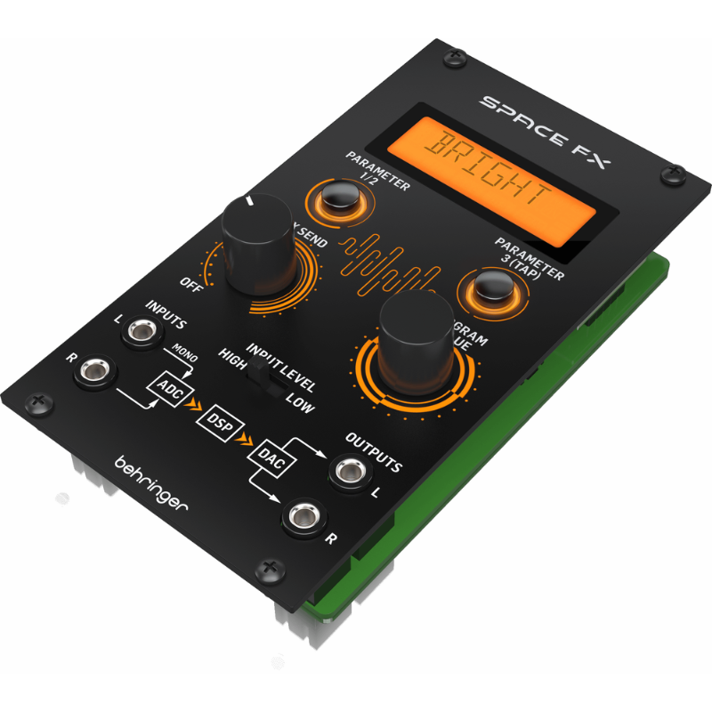Behringer Space FX 24-bit Stereo Multi-Effects Engine Eurorack Module — view 2