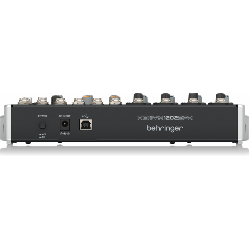 Behringer Xenyx 1202SFX 12-Channel Mixer with USB Streaming Interface and Klark Teknik Effects — view 3